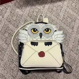 Target Cream and Black Owl Backpack